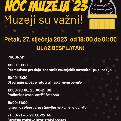 Noć MUZEJA 2023